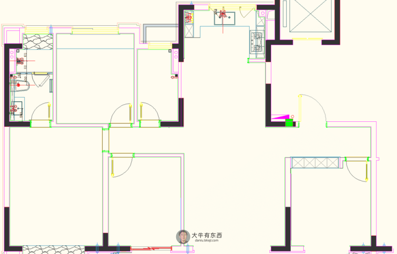 铭记购房记 ：本人的平面设计经历初步展示，和全屋定制选择