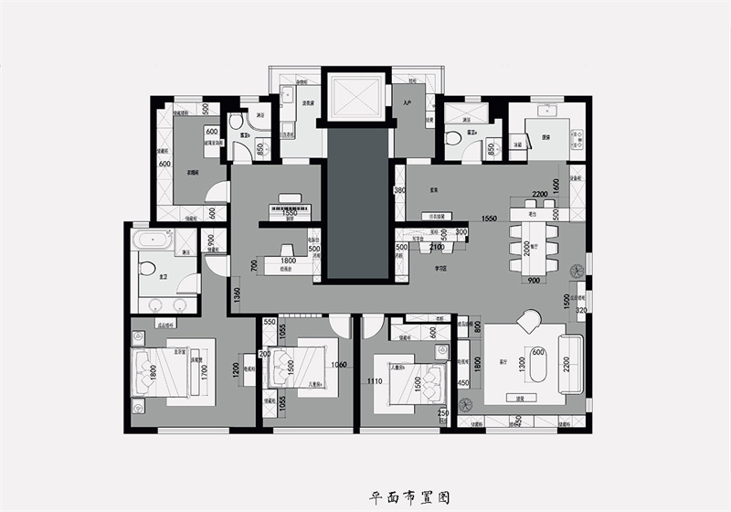深蓝简约风尚风格全屋定制