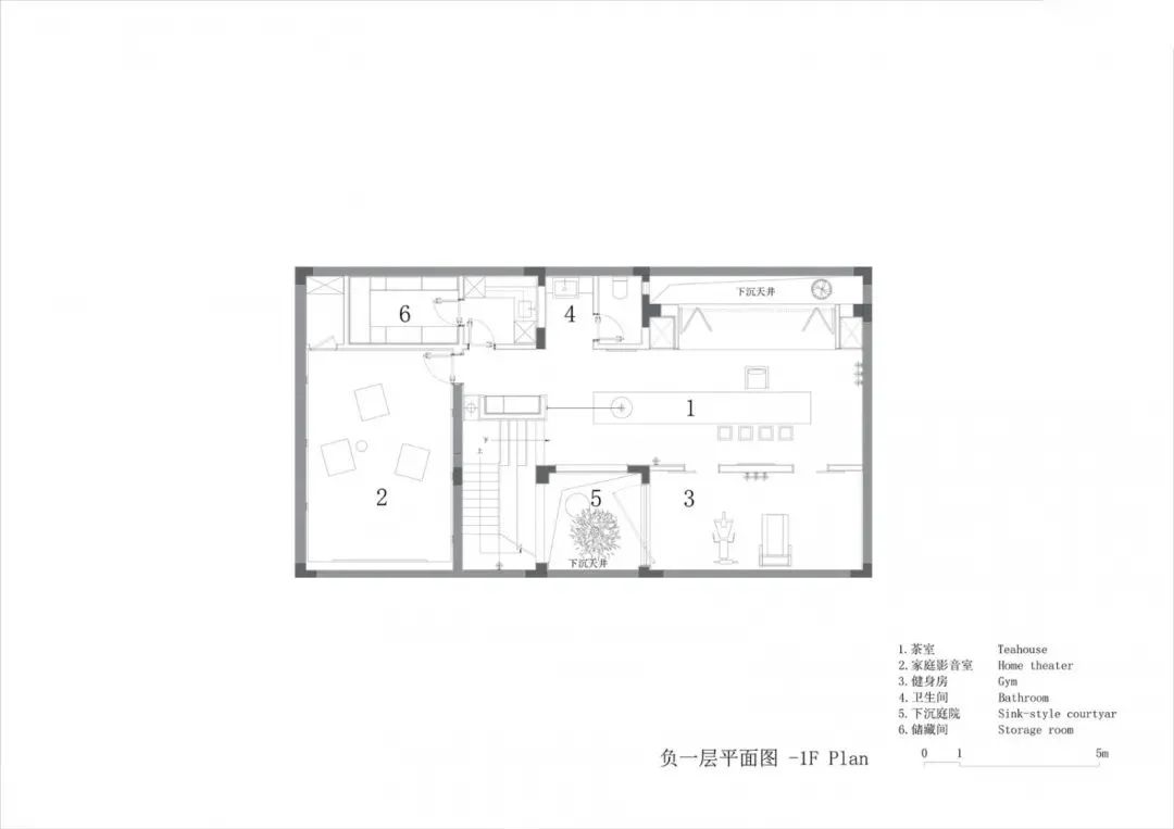 成都麓山国际500平方米双拼别墅原木简约风