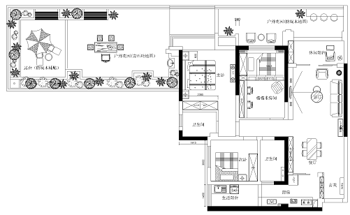 成都·远大中央公园 123㎡现代家住出200㎡的舒适感