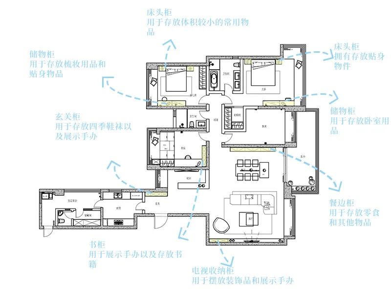 成都 · 誉峰一期180㎡现代家，只改3点布局成就全屋美学