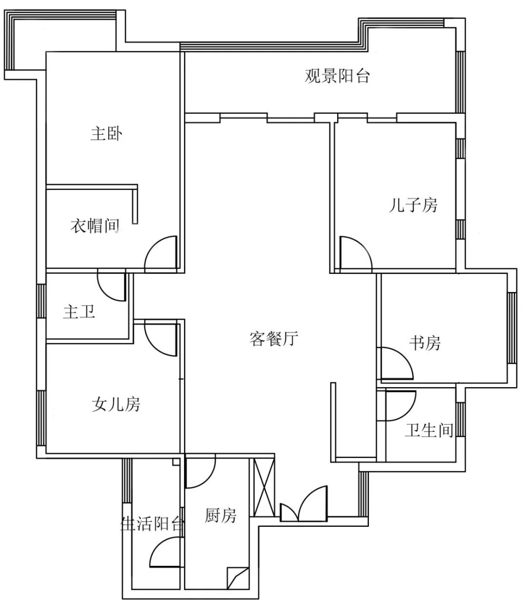 成都 · 华润公园九里135㎡两娃之家还能轻松实现0杂物？