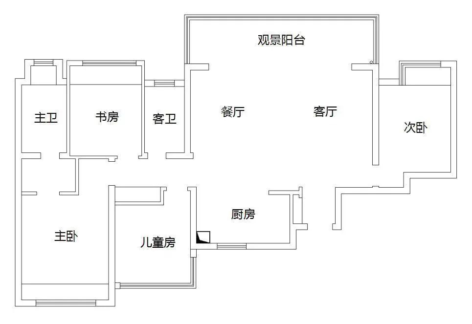 142㎡现代风，全屋定制利用每寸空间